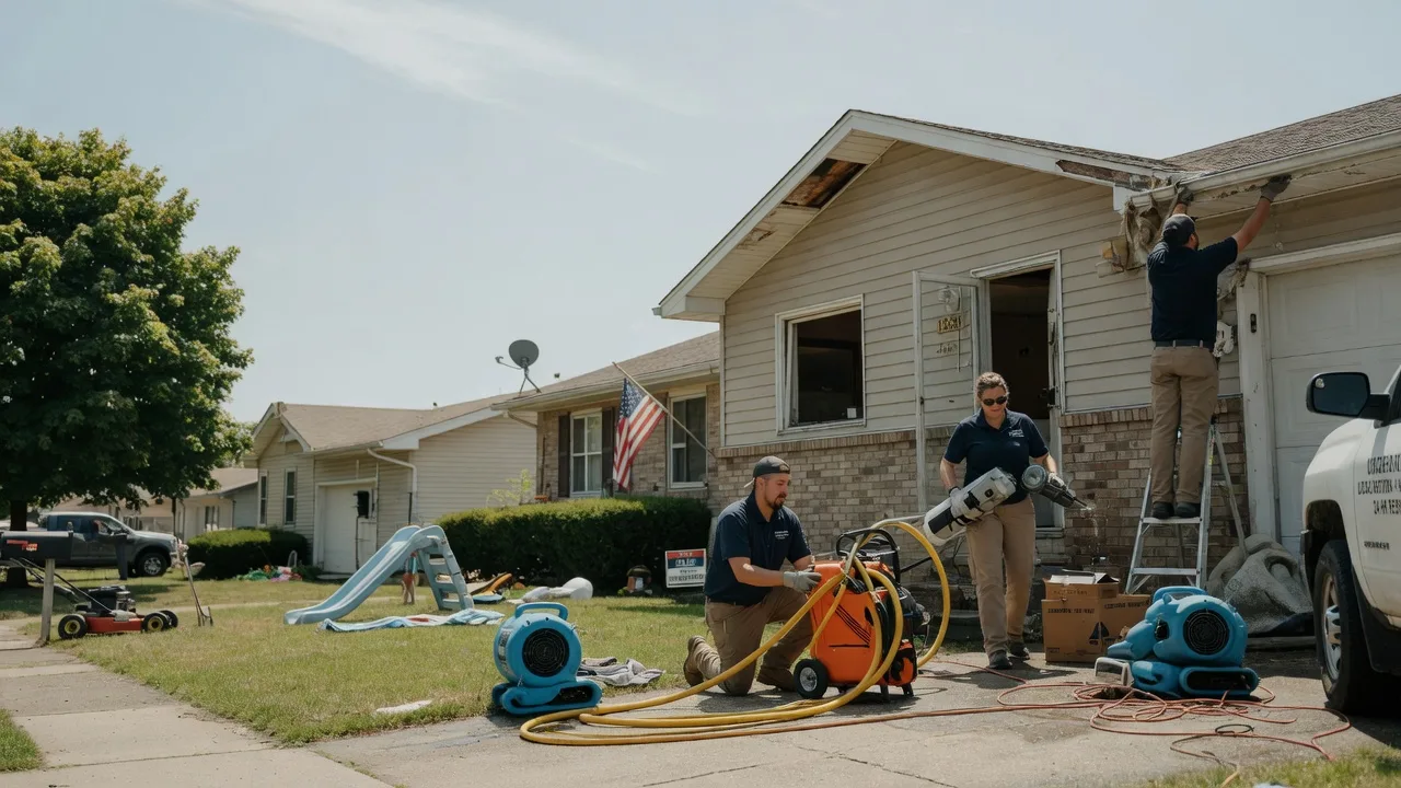 Water Damage Restoration in Matthews, IN near me